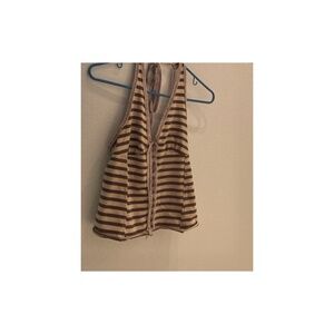 We the Free People Mylo striped halter top